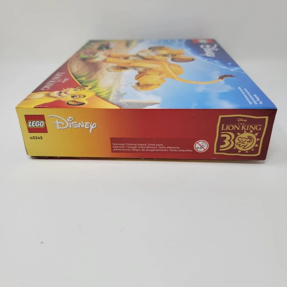 New! LEGO Disney 43243 Simba the Lion King Cub Building Set - 222 pcs - Ages 6+